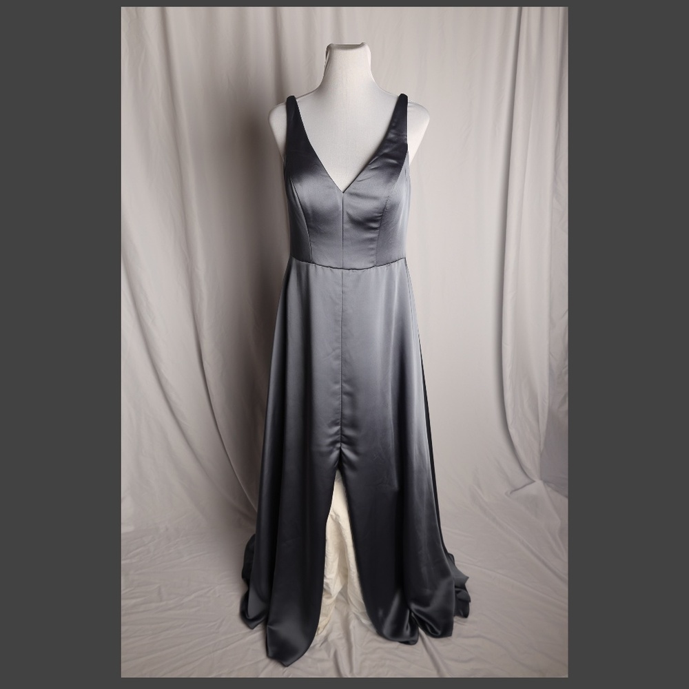Sorella Vita 9536 Elegant Gown Blue Dress Sz 14 (sz 10-12)